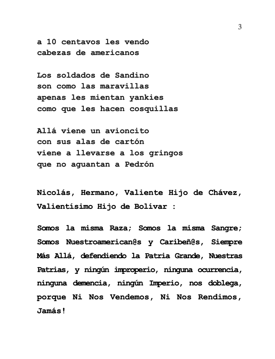 el19digital's tweet photo. #Mensaje de Respaldo y Solidaridad del Copresidente-Comandante Daniel y la Copresidenta Compañera Rosario, al Querido Compañero Nicolás Maduro Moros, Presidente Constitucional de la República Bolivariana de #Venezuela. https://t.co/1n9HadPOiv