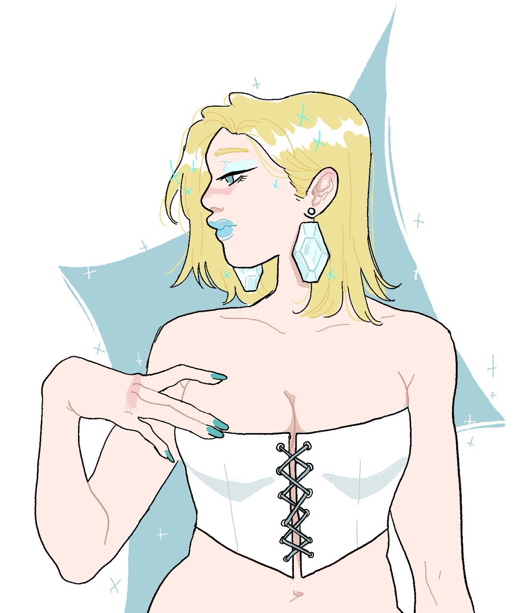 giorfu's tweet photo. hi. emma frost again https://t.co/hkevZwT3sg