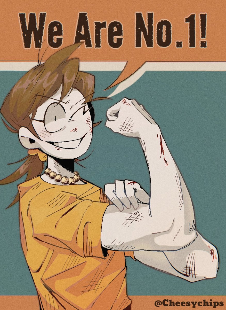 👑💪
#spookymonth 
#spookymonthfanart  
#spookymonthjaune