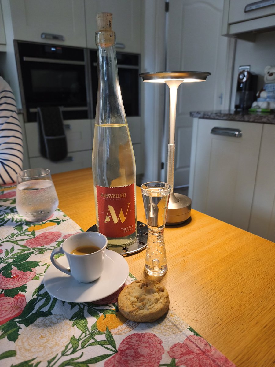 jim dunlop (@jimofayr) on Twitter photo <a href="/TheWineCruUK/">The Wine Cru Ltd</a> <a href="/Menstriebhoy/">Neil1888</a> <a href="/WINEOMAN/">CAS</a> <a href="/MoutonIsAClaret/">Stephen</a> <a href="/wineworldnews/">wineworldnews</a> <a href="/talkavino/">Talk-a-Vino</a> <a href="/CambWineBlogger/">Tom Lewis</a> <a href="/KawaiSusana/">Susana Kawai Burden</a> <a href="/winewankers/">The Wine Wankers 🍾🤛🎉🥂</a> <a href="/vendemmiawine/">Vendemmia Wines</a> <a href="/stuartjmurray/">Stu</a> <a href="/maggs_phil/">Phil Maggs</a> Our Friday evening dinner with a PN from F Becker in the Pfalz a sublime beauty, who needs burgundy?
To finish a trester brand (grappa) from the Ahr in delicate Ittala glasses <a href="/TheWineCruUK/">The Wine Cru Ltd</a> <a href="/Menstriebhoy/">Neil1888</a> <a href="/WINEOMAN/">CAS</a> <a href="/MoutonIsAClaret/">Stephen</a> <a href="/wineworldnews/">wineworldnews</a> <a href="/talkavino/">Talk-a-Vino</a> <a href="/CambWineBlogger/">Tom Lewis</a> <a href="/KawaiSusana/">Susana Kawai Burden</a> <a href="/winewankers/">The Wine Wankers 🍾🤛🎉🥂</a> <a href="/vendemmiawine/">Vendemmia Wines</a> <a href="/stuartjmurray/">Stu</a> <a href="/maggs_phil/">Phil Maggs</a> Our Friday evening dinner with a PN from F Becker in the Pfalz a sublime beauty, who needs burgundy?
To finish a trester brand (grappa) from the Ahr in delicate Ittala glasses