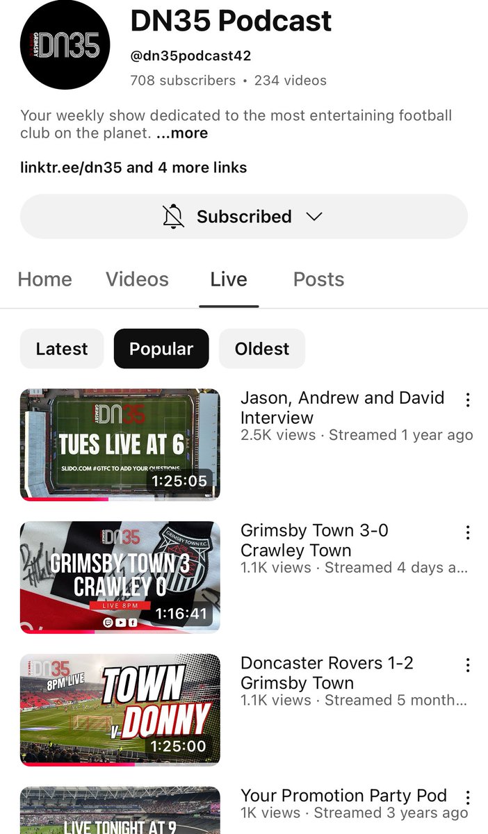 DN35 Podcast tweet media