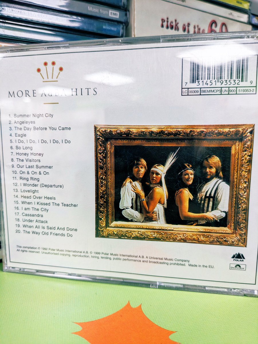 dearianfawn's tweet image. #MoreAbbaGold #MoreAbbaHits for a reasonable £1.50 today and in good condition; I still feel #SummerNightCity deserved a place on #Gold #Abba