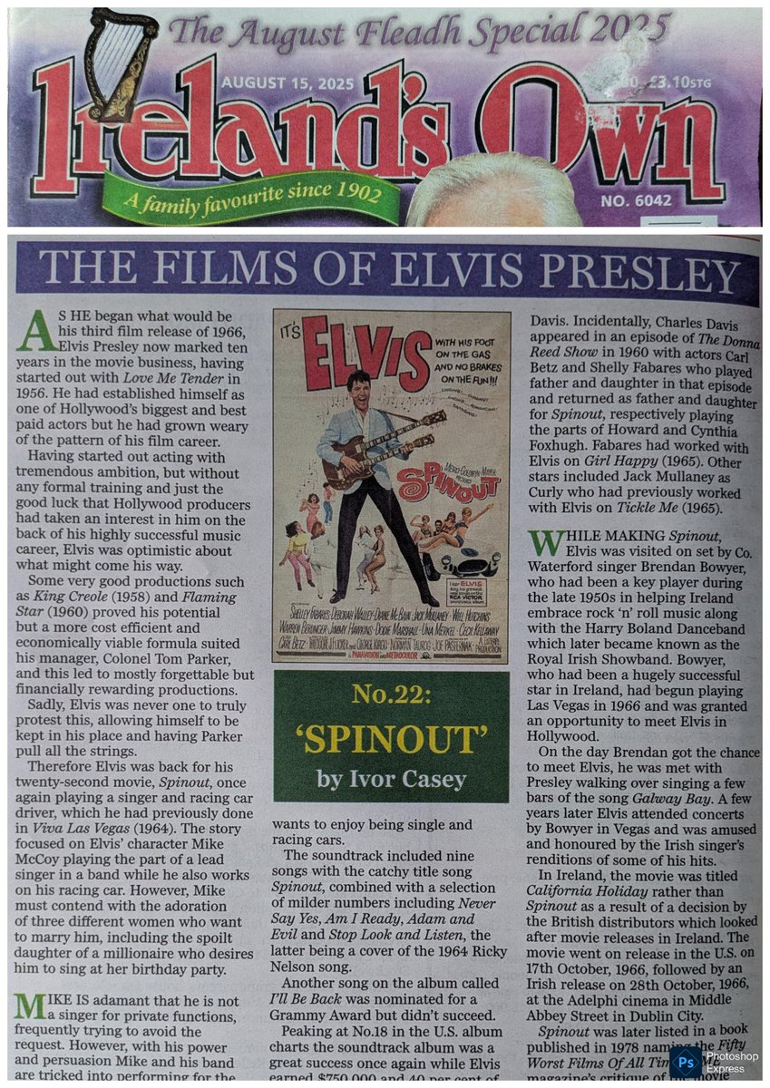 Elvis and Ireland tweet media