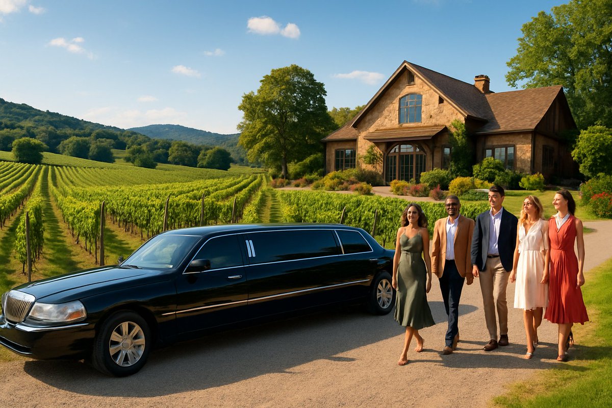 Limowashingtdc's tweet photo. 🚗🍷 Ready for a luxurious #VirginiaWineTour? 🍇✨

Discover breathtaking vineyards and enjoy exquisite wines in the comfort of a premium limousine. 🚙

Book your tour now: https://t.co/f2z8GPMIC5 📲

Call 703-492-2852 for more details. 🌟

 #LuxuryTour #VirginiaWineries https://t.co/j9fbQ3shQL