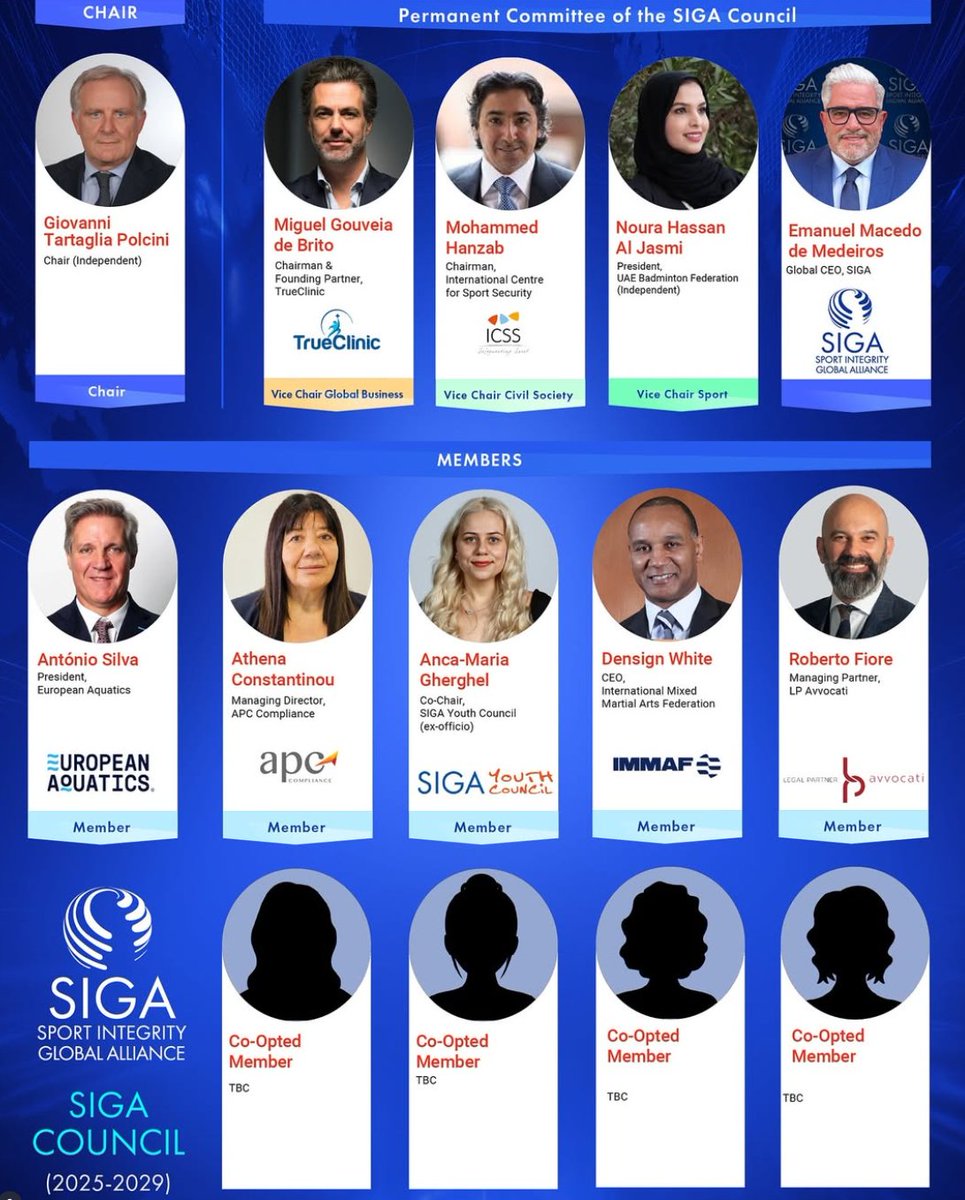 📢<a href="/MHanzab/">Mohammed Hanzab</a> , Chairman of the ICSS, has been reelected as <a href="/SIGAlliance/">SIGA</a> 's  Vice Chair representing “Civil Society” 
"This re-election represents an opportunity to continue supporting the values that SIGA stands for in this honorable role. It is a privilege to strive for the values