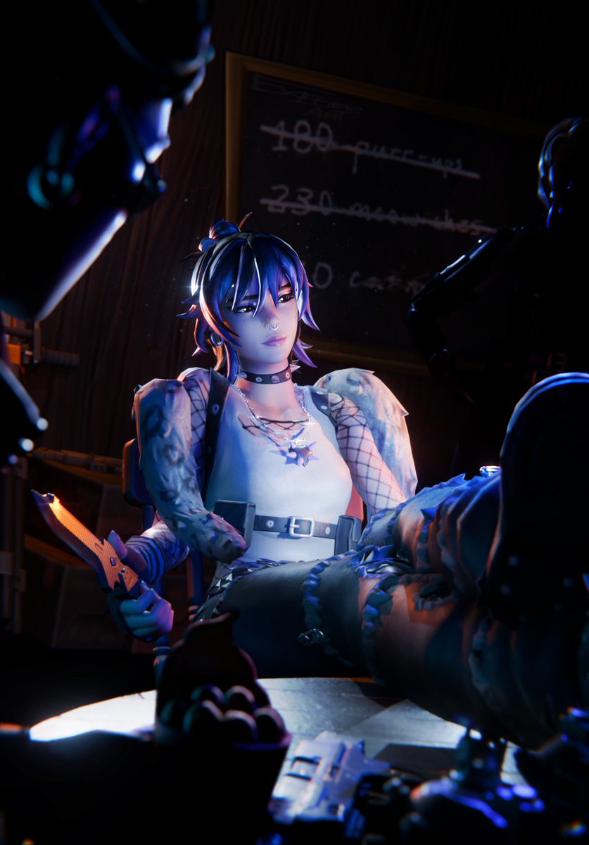 💜💜 HAD TO DO IT TWICE. 💜💜
Punk Princess Phaedra
#FortniteArt #FortniteShockNAwesome #3D #NewProfilePic