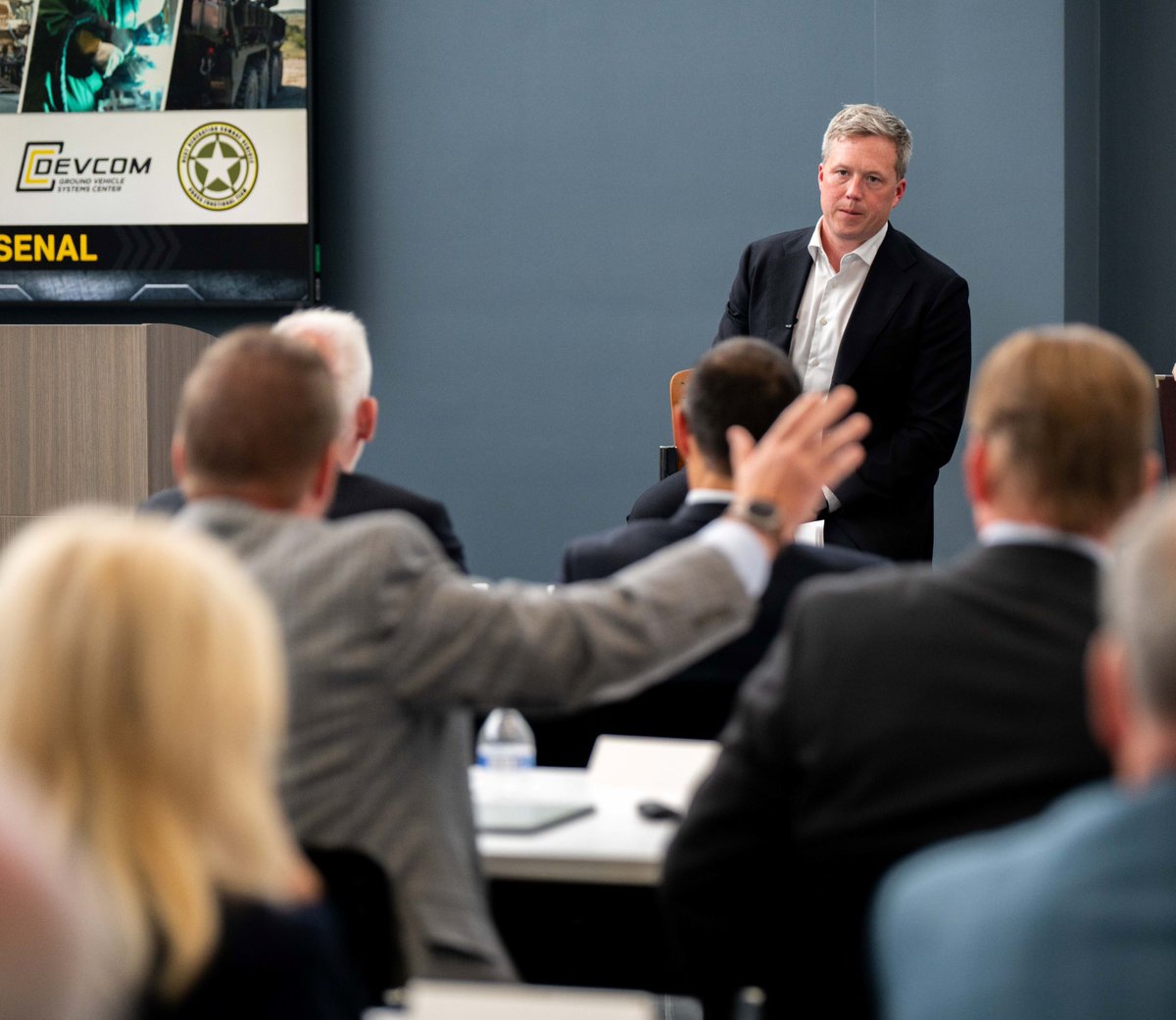 Yesterday, we had the distinct honor of hosting Sec Army Dan Driscoll at the Detroit Arsenal where he shared perspectives on the Army’s continuous transformation. He also saw demos on immersive virtual reality and advanced vehicle durability testing.