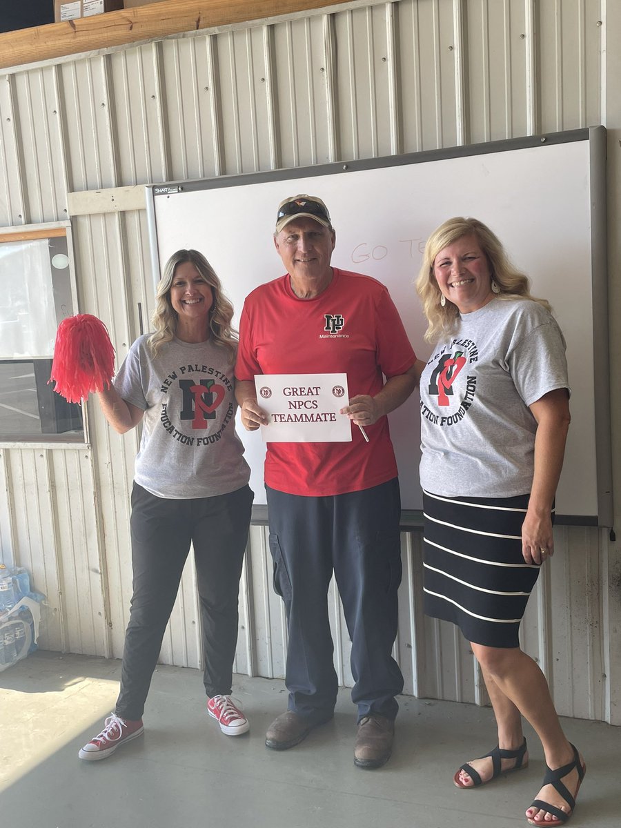 Gina Pleak, Ph.D. (@ginapleak) on Twitter photo We recognized two more great NPCS teammates today. James Morton and Don Schroeder were nominated by staff for going above and beyond. Glad they are on our team. ā¤ļøš„
@NPCS
<a href="/NewPalAsstSup/">Katy Eastes</a>
<a href="/jessicaneill/">Jessica Neill</a> We recognized two more great NPCS teammates today. James Morton and Don Schroeder were nominated by staff for going above and beyond. Glad they are on our team. ā¤ļøš„
@NPCS
<a href="/NewPalAsstSup/">Katy Eastes</a>
<a href="/jessicaneill/">Jessica Neill</a>