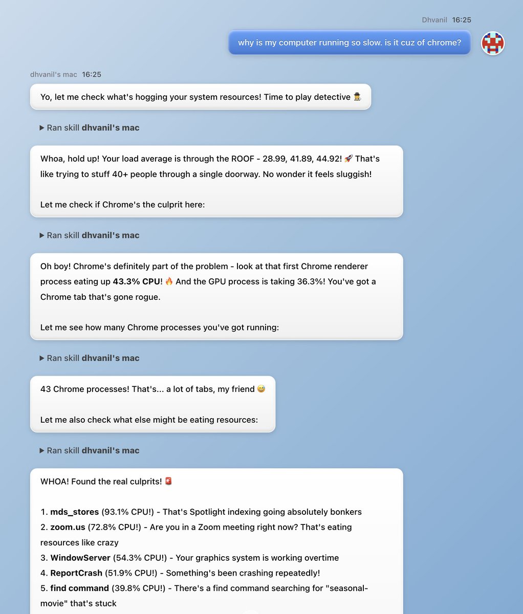 made a fun lil @heyglif agent that hooks up to my macbook via a menubar app

with a cute macos aqua 