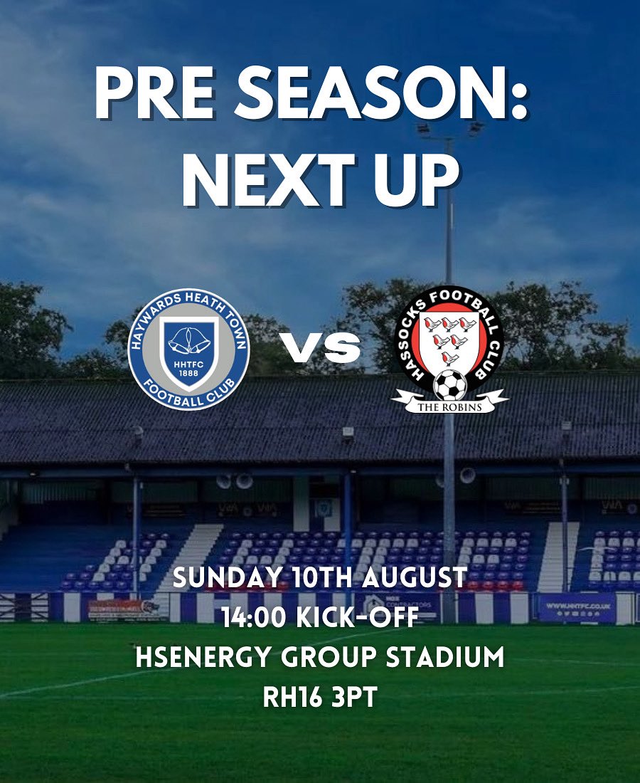 Haywards Heath Town Women (@hhtwomen) on Twitter photo Our pre season adventure starts this Sunday as we host <a href="/HassocksLadies/">Hassocks Ladies FC</a>
Get down and support the girls ⚪️🔵 Our pre season adventure starts this Sunday as we host <a href="/HassocksLadies/">Hassocks Ladies FC</a>
Get down and support the girls ⚪️🔵