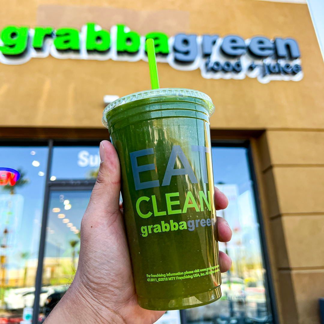 This is our favorite view 😍💚

Stop by Grabbagreen, order your faves, and provide your number at checkout to Grabsomegreen Rewards today! 📲