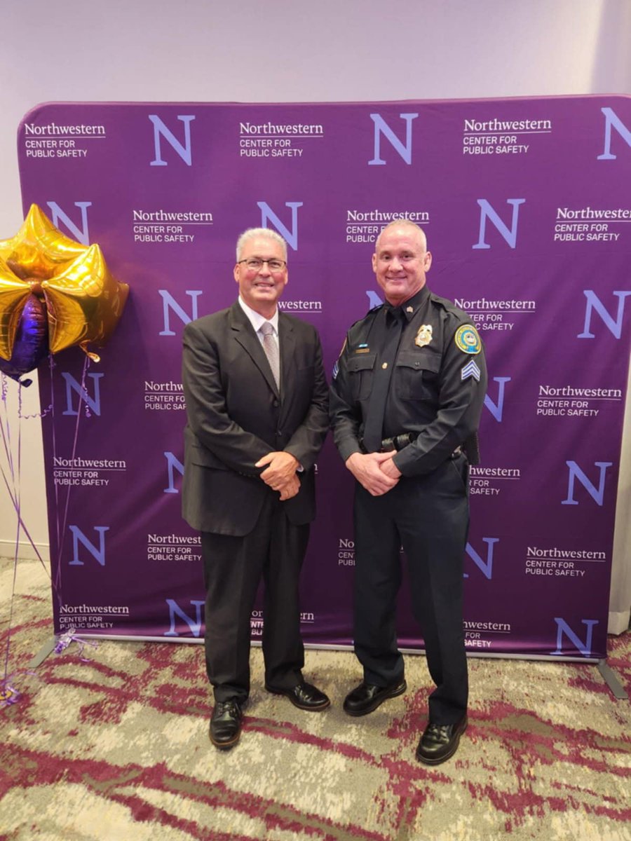 Please join us in congratulating Sergeant Charles Cook on his recent graduation from the Northwestern University School of Police Staff and Command!