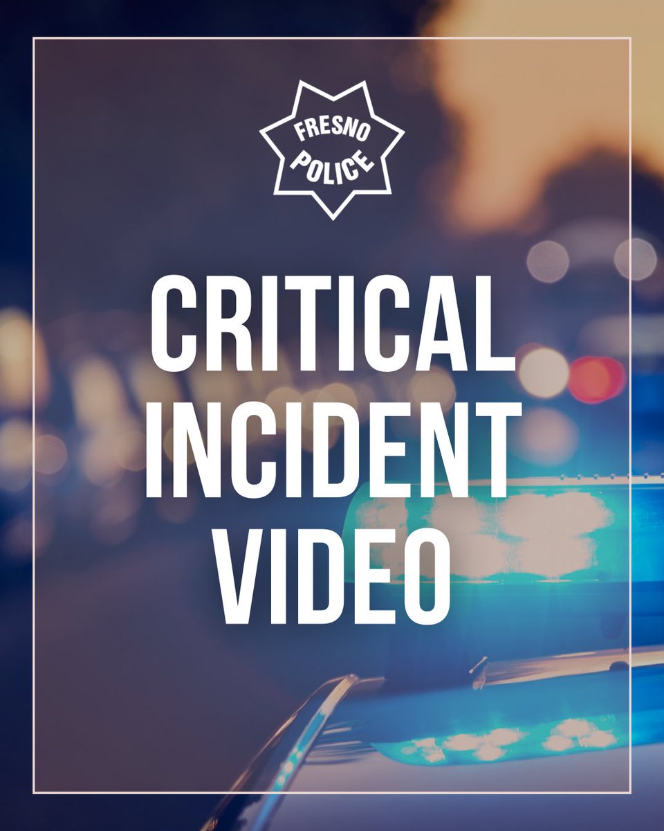 Critical Incident Video: Officer Involved Shooting on June 1, 2025

The link to the video is: youtu.be/fAXOBKQSrqM

For the full press release, visit our Facebook or Instagram pages.