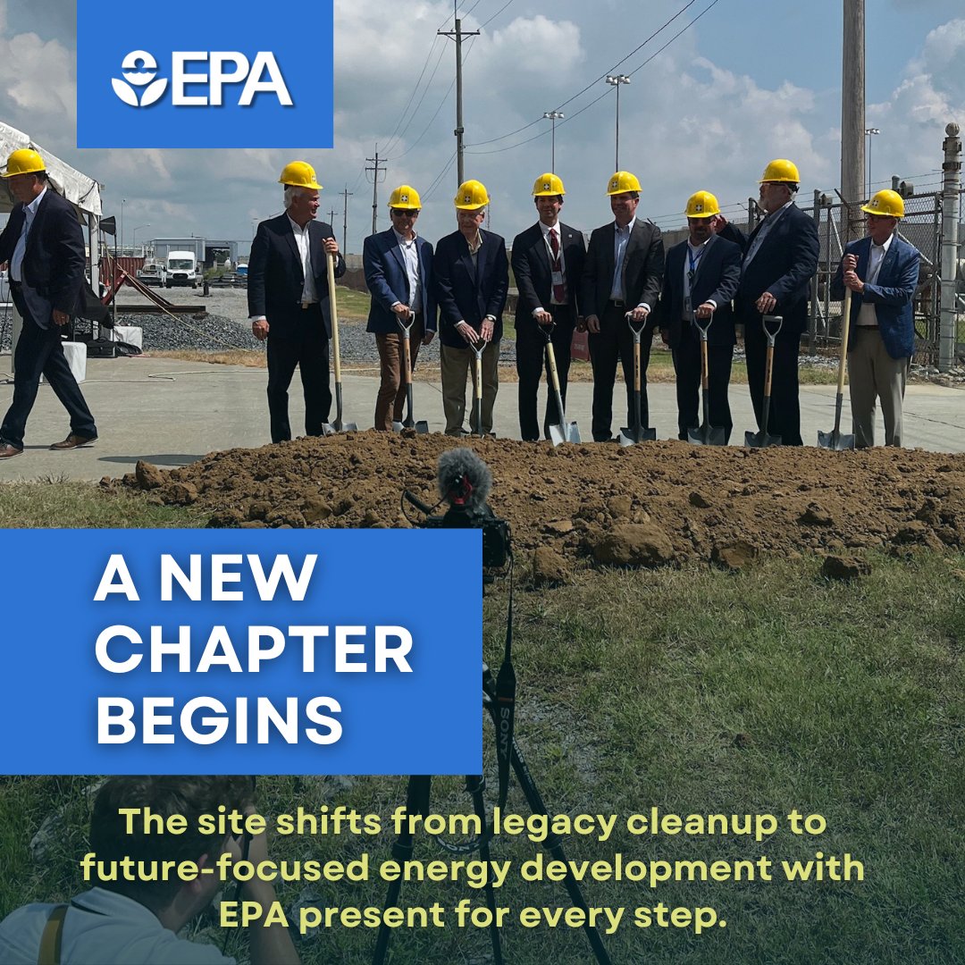 🚨 Progress in Motion the Paducah Superfund Site in KY--and EPA Southeast was at the Table

✅ The Department of Energy's new lease with General Matter LLC marks a major step forward for domestic uranium production and U.S. energy resilience.

👤 Regional Administrator Kevin