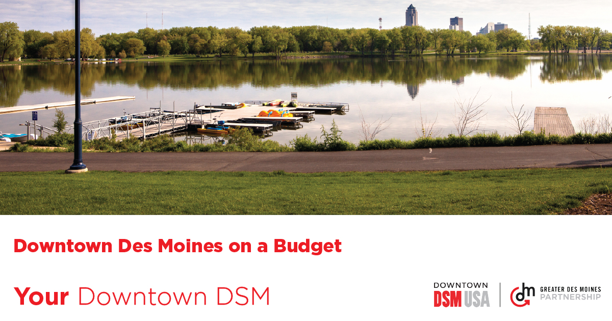 Explore Downtown Des Moines (DSM) this summer with 11 of the best ways to enjoy the city for $50 or less. Plan your next affordable outing in #downtownDSM today! 

Learn more: ow.ly/ge1650WC0Yu

#downtownDSM