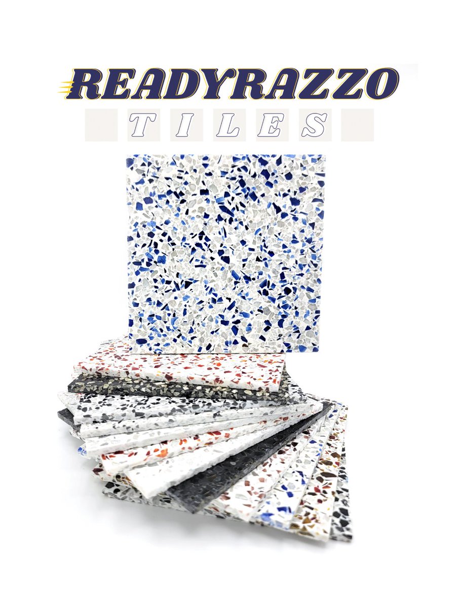 Our 𝗥𝗲𝗮𝗱𝘆𝗥𝗮𝘇𝘇𝗼® 𝗧𝗶𝗹𝗲𝘀 in 2' x 2' format can be butted together for a monolithic look. No grout! Installs in 20% time! 
⁠
Samples⬇️⁠
🔗 l8r.it/LuLU
⁠
#hospitalitydesign #terrazzo #interiordesigner#architecturaldesigner #hospitalityinteriors