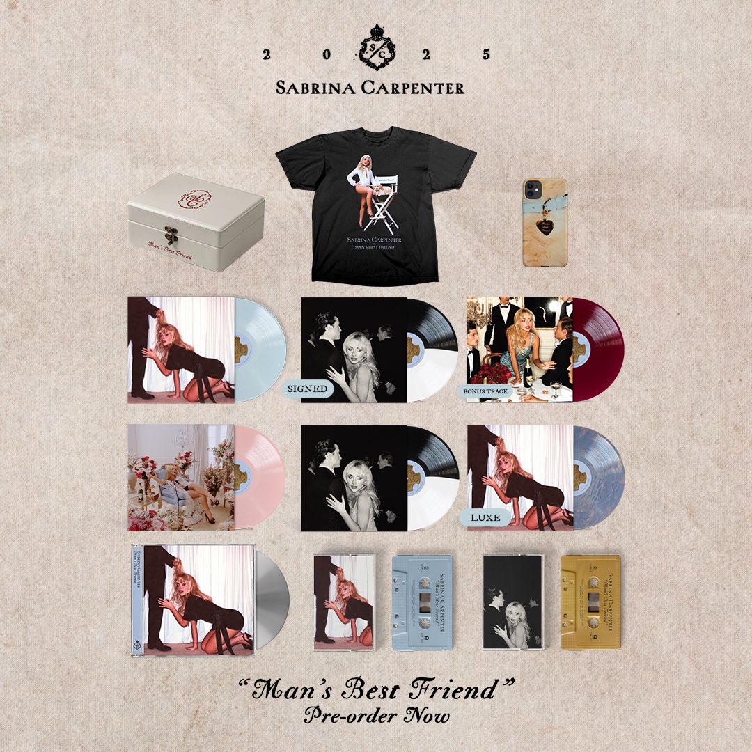 Island Records (@islandrecords) on Twitter photo Presenting the final alt cover for <a href="/SabrinaAnnLynn/">Sabrina Carpenter</a>’s upcoming album Man’s Best Friend, which features a special bonus track called “Such A Funny Way” available only on vinyl 🐾
3 more weeks left! Pre-order your copy now ➡️ Sabrinacarpenter.lnk.to/MansBestFriend Presenting the final alt cover for <a href="/SabrinaAnnLynn/">Sabrina Carpenter</a>’s upcoming album Man’s Best Friend, which features a special bonus track called “Such A Funny Way” available only on vinyl 🐾
3 more weeks left! Pre-order your copy now ➡️ Sabrinacarpenter.lnk.to/MansBestFriend