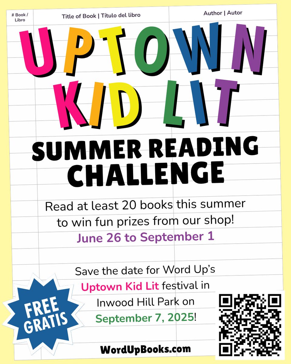 📚 August @ Word Up: Cleyvis Natera, Uptown Closet, Jared Fox, ¡y mas! - mailchi.mp/wordupbooks/au…