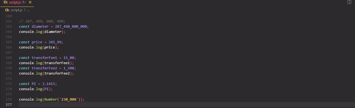 AyomideEmm99555's tweet image. #coding #CodingLife #codingbash #javascript 
learning and practicing number operator in javascript