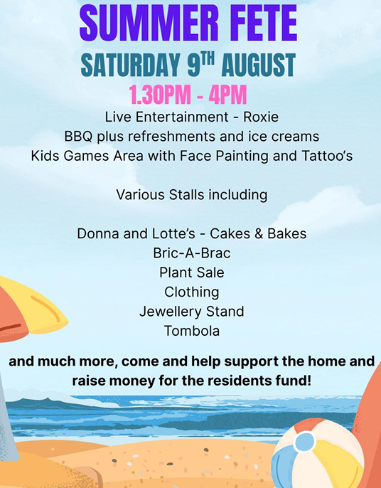 At Merafield View Nursing Home this Saturday.