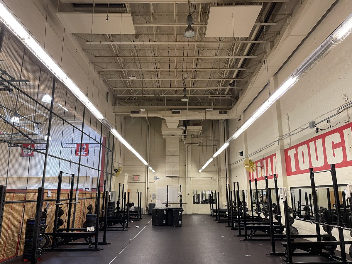 32 racks, turf, &amp; cardio equipment! 
Ready for the Trojans on Aug 18th! 
#Trojanmade⚔️