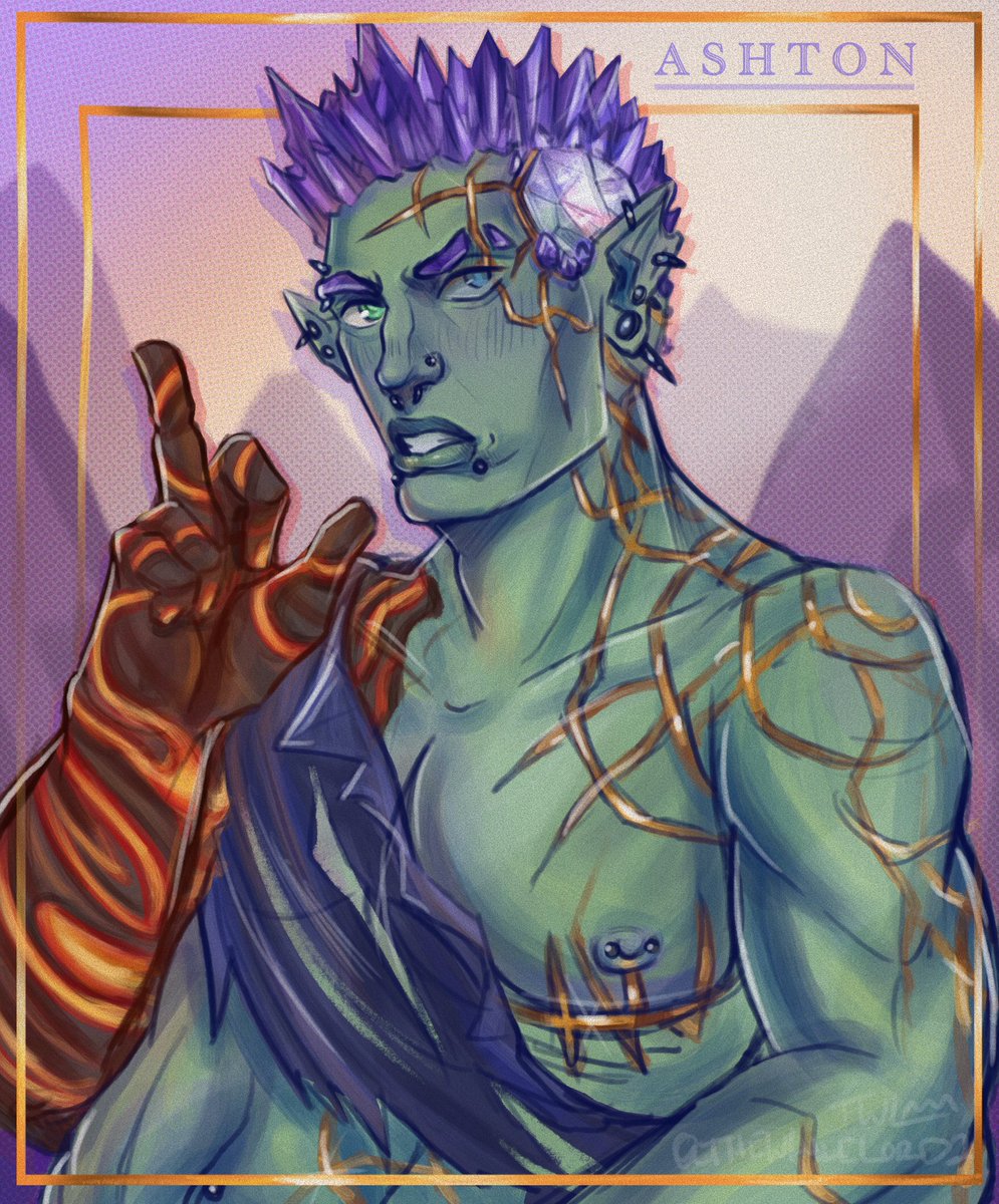 🌋💥

#criticalrolefanart #ashtongreymoore