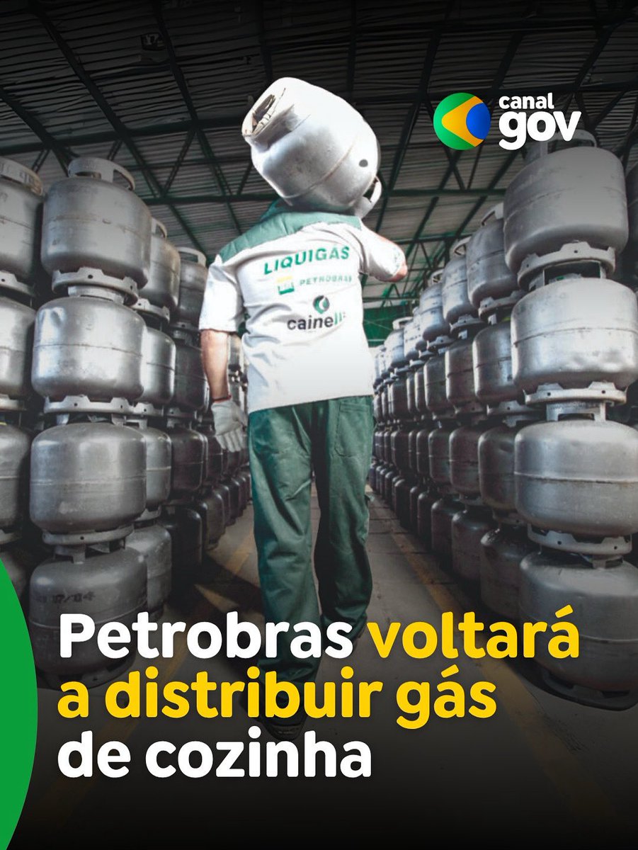 PETROBRAS VOLTA A DISTRIBUIR GÁS DE COZINHA | A <a href="/petrobras/">Petrobras</a> anunciou que voltará a distribuir gás de cozinha, ou gás liquefeito de petróleo (GLP). A companhia afirmou que a estatal deve atuar em negócios rentáveis e de parcerias nas atividades de distribuição.
