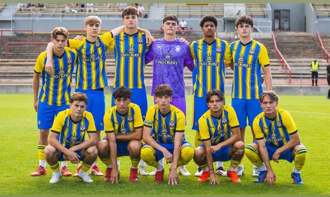 SaintsFC_Youth's tweet image. Following defeat to #RangersFC U18’s yesterday, #SaintsFC U18’s bounced back with a 2-0 vs Sparta Prague U18’s earlier today. 

#NextGenCup 🏆 |  🇨🇿