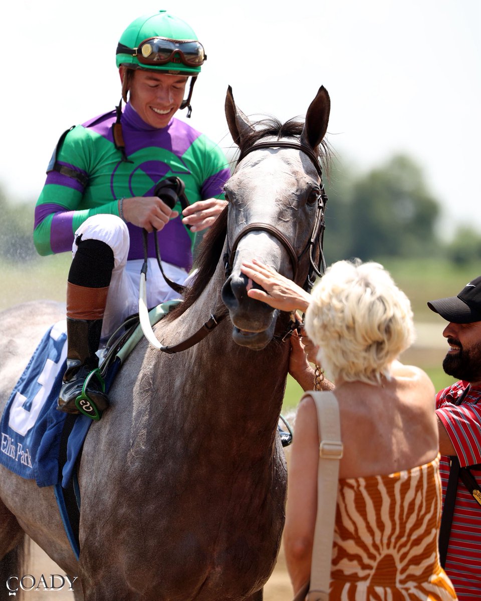 Congratulations to the connections of CERVARO DELLA SALA who gets the win <a href="/EllisParkRacing/">Ellis Park Racing & Gaming</a> under a strong ride by <a href="/Tyler_Gaff/">Tyler Gaffalione</a> Thank you to all of the AMR Team and our supportive clients for making this win possible! Another great purchase by <a href="/MeahLloyd/">Meah-Lloyd Bloodstock</a> Bloodstock! #birthdaywinner