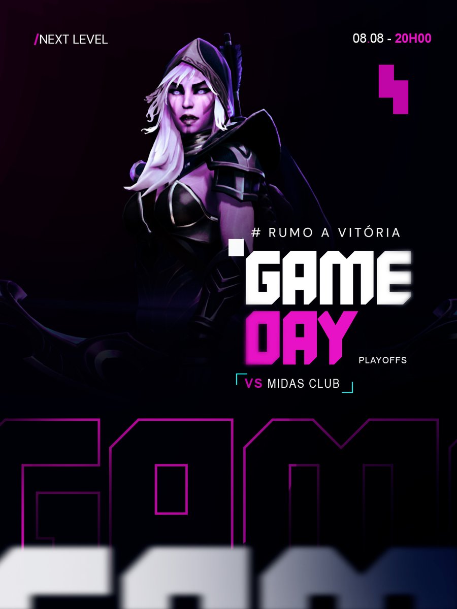 A história agora é outra.

Empatamos com a <a href="/followmidas/">Midas Club</a> na fase de grupos, mas hoje o duelo vale bem mais!

Semifinal da lower bracket, às 20h.

É o jogo da sobrevivência — e o Norte vai lutar até o fim.

📺 Ao vivo nos canais do <a href="/ns4rt/">NS_ART</a> 
🌪️ Vamos com tudo!

#Dota2 #NextLevel