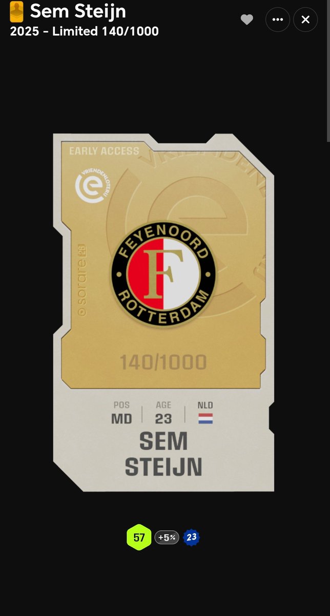 Craft spécial star qui tombe ce soir, j'avais juste de quoi montrer la ligue 10 joueurs d'eredivisie.. du coup choix difficile, j'ai fais appel à mon joker : Madame et puis ... Magnifique meilleure carte du lot qui tombe 👍💪💪