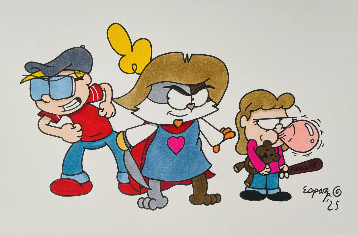 Jon Esparza (@jonscrazytweets) on Twitter photo It’s #FanArtFriday! This week’s CRAZY #FanArt honoree is the incredible <a href="/JamieCosley/">Jamie Cosley Darth Doodles</a>! One of my oldest pals in cartooning, Jamie’s tales of a dashing swords-cat tricked into caring for two mischievous kids caught my eye fast! Now, Cody, Tyler and Ava are ready for more adventure! It’s #FanArtFriday! This week’s CRAZY #FanArt honoree is the incredible <a href="/JamieCosley/">Jamie Cosley Darth Doodles</a>! One of my oldest pals in cartooning, Jamie’s tales of a dashing swords-cat tricked into caring for two mischievous kids caught my eye fast! Now, Cody, Tyler and Ava are ready for more adventure!