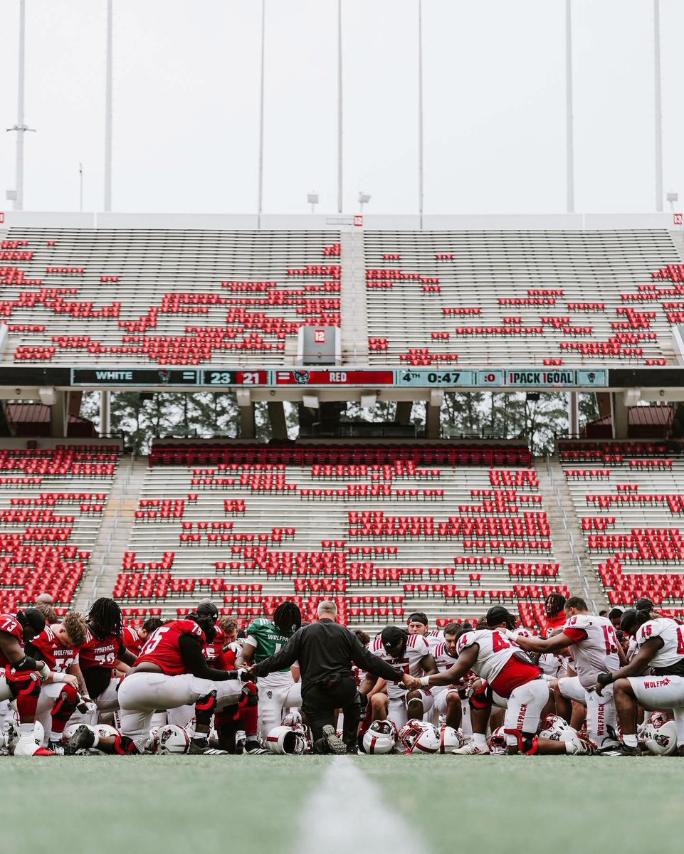 Alex Faulk aka “Coach Suge” (@coachalexfaulk) on Twitter photo This is bigger than football. This is faith, family, and brotherhood.
#PackMentality #GodFirst #Blessed <a href="/PackFootball/">NC State Football</a> 🐺🔴⚫️⚪️🏈 This is bigger than football. This is faith, family, and brotherhood.
#PackMentality #GodFirst #Blessed <a href="/PackFootball/">NC State Football</a> 🐺🔴⚫️⚪️🏈