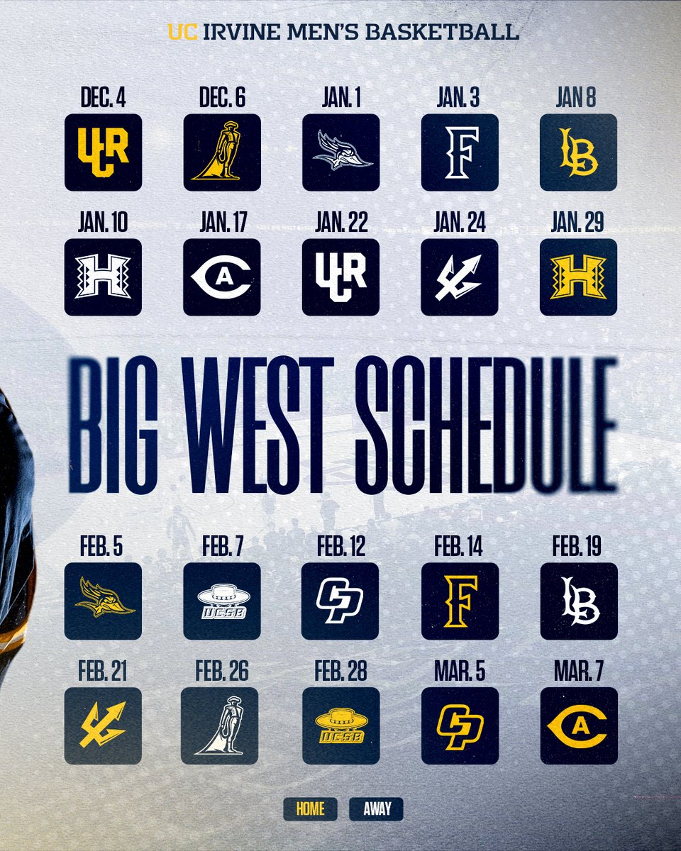 𝐀𝐥𝐥 𝐄𝐲𝐞𝐬 𝐨𝐧 𝐁𝐢𝐠 𝐖𝐞𝐬𝐭 👀

Our 2025-26 Big West Schedule is officially here. You don't want to miss these matchups! Get your season tickets TODAY at the link below.

🎟️ | bit.ly/4fvksV1

#TogetherWeZot | #RipEm