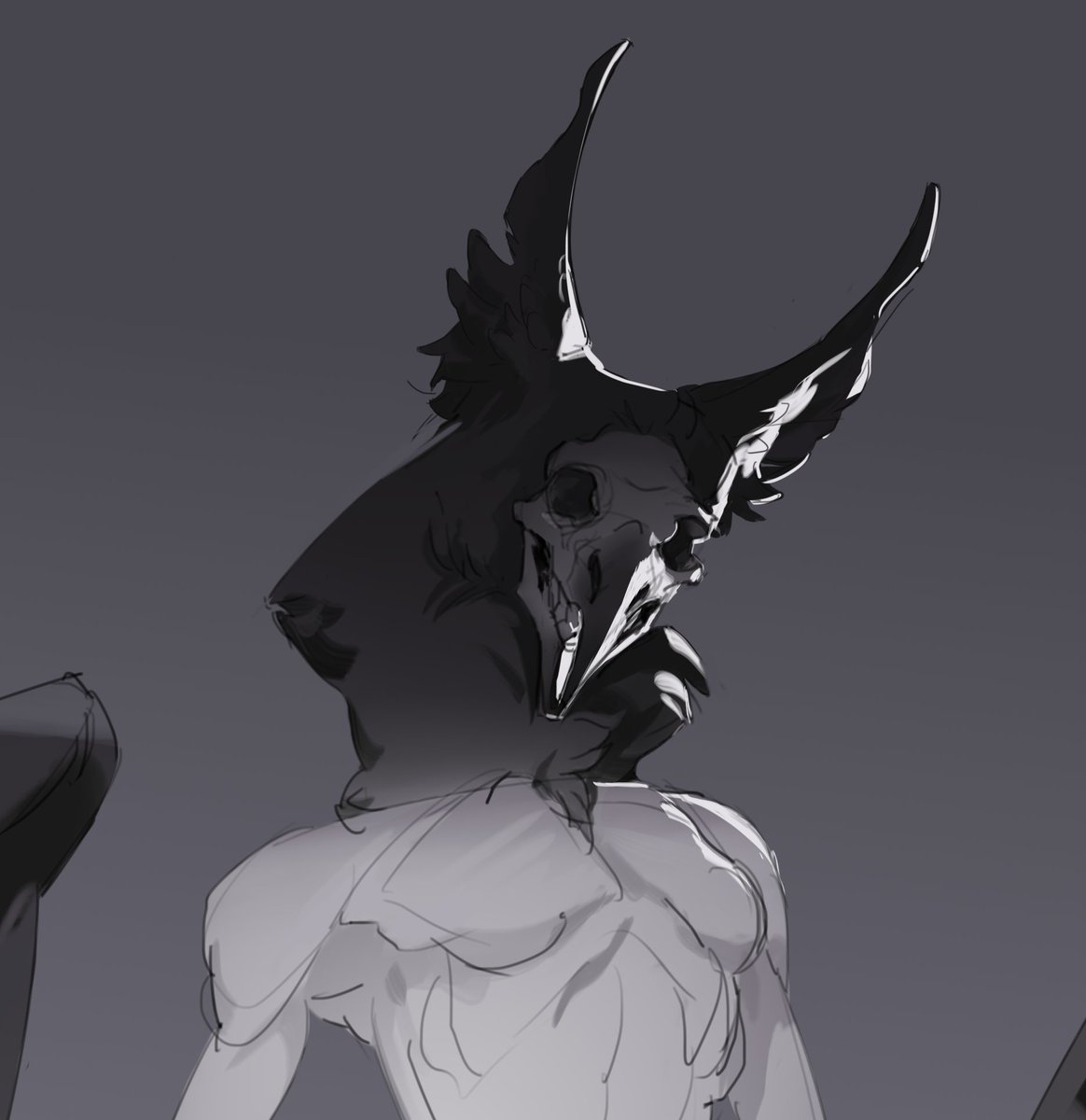 Totemsov's tweet photo. They're not ears, just feathers https://t.co/xIuS39Of7y