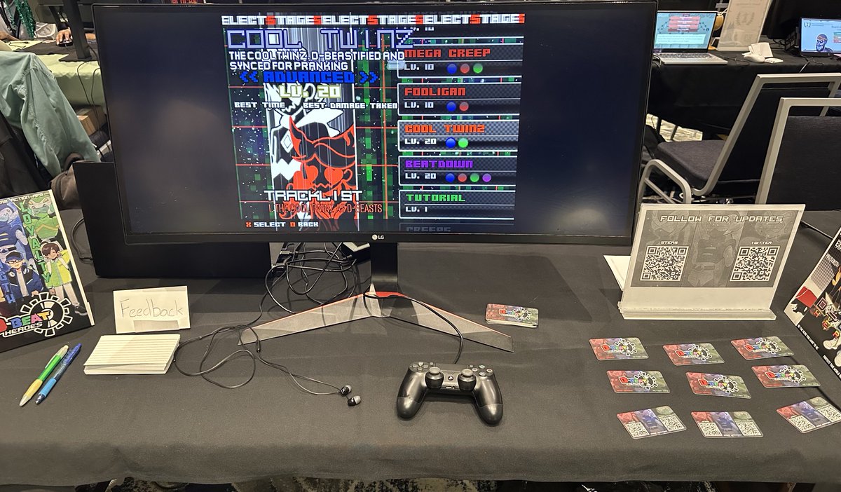 dbh_project's tweet image. Wow! We are doing it again at MAGWest! Come by and check out all the changes and new content we did since last time!! 

please take a business card from us