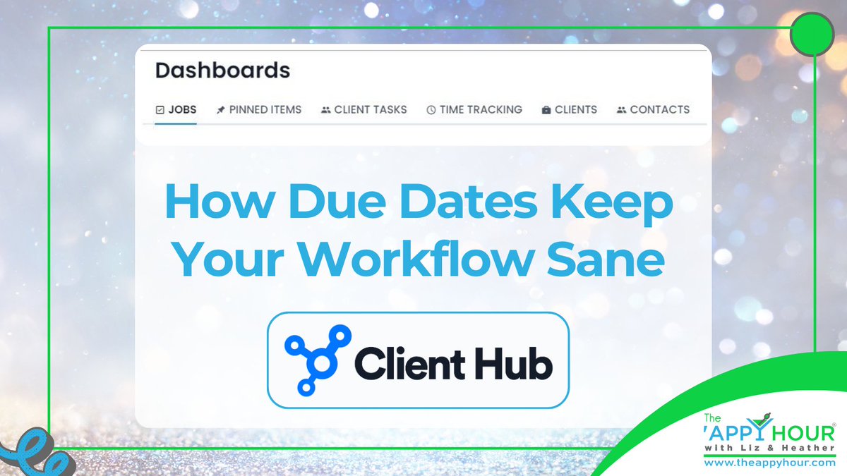 Client Hub turns due dates into workflow magic ✨Automated task groups + smart scheduling = less chaos, more clarity.
Keep projects moving without micromanaging.

Learn more here: loom.ly/TBTbBFY

#AppyHourVibes #WorkflowMagic #DigitalEfficiency #AccountingTech #ClientHub