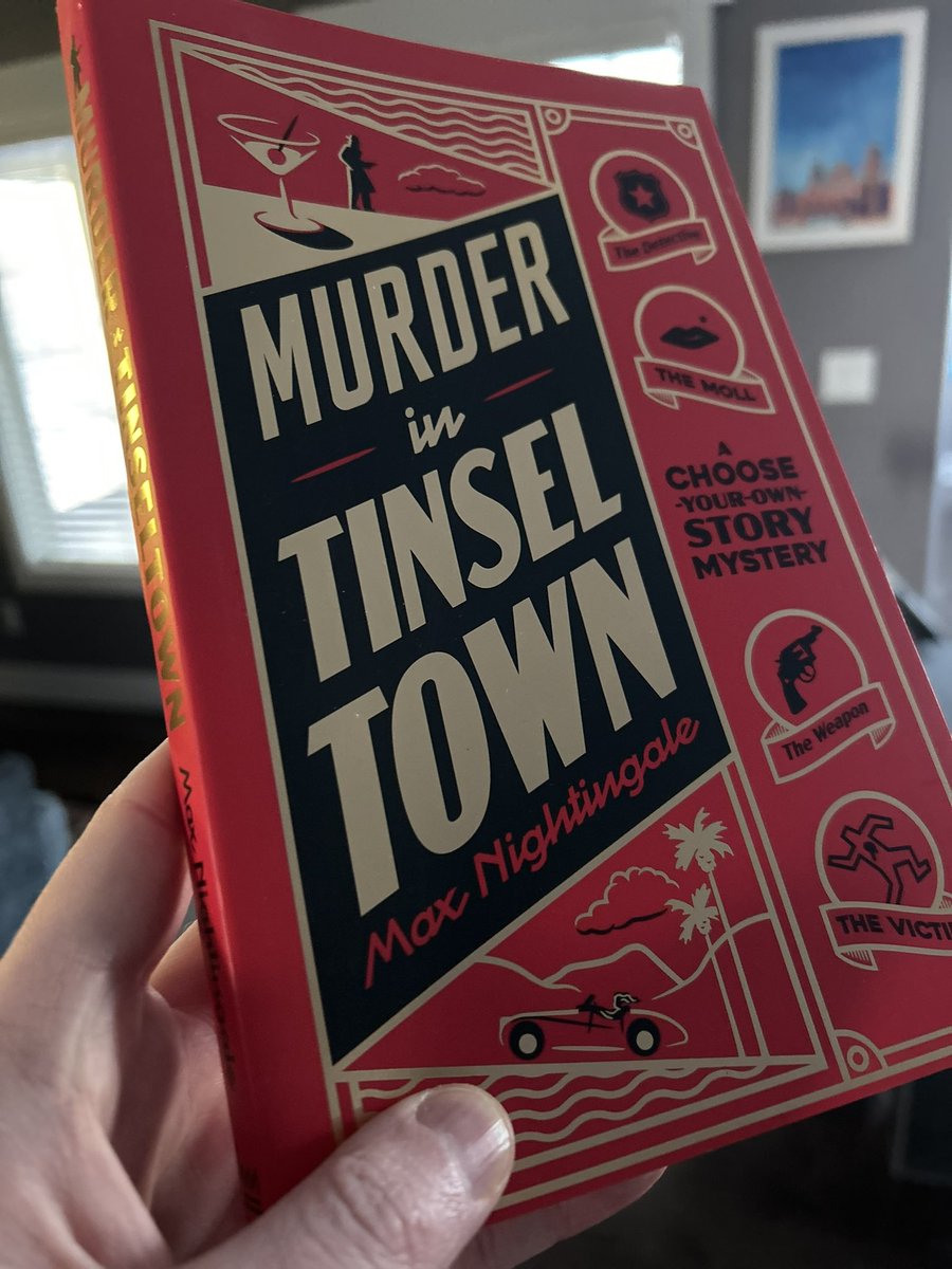 Oooooooh. A lovely mention for Murder in Tinseltown PB in the <a href="/thebookseller/">The Bookseller</a> autumn/winter buyers’ guide!