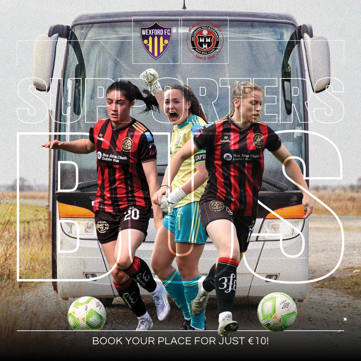 Tickets for the All Island final between Wexford and Bohemians are now on sale through the following link: wexfordfc.ie/product/womens…

The game will take place in Ferrycarrig Park on Sunday August 31 at 4.35pm and will be broadcast live on TG4.

Reaching a cup final is an historic