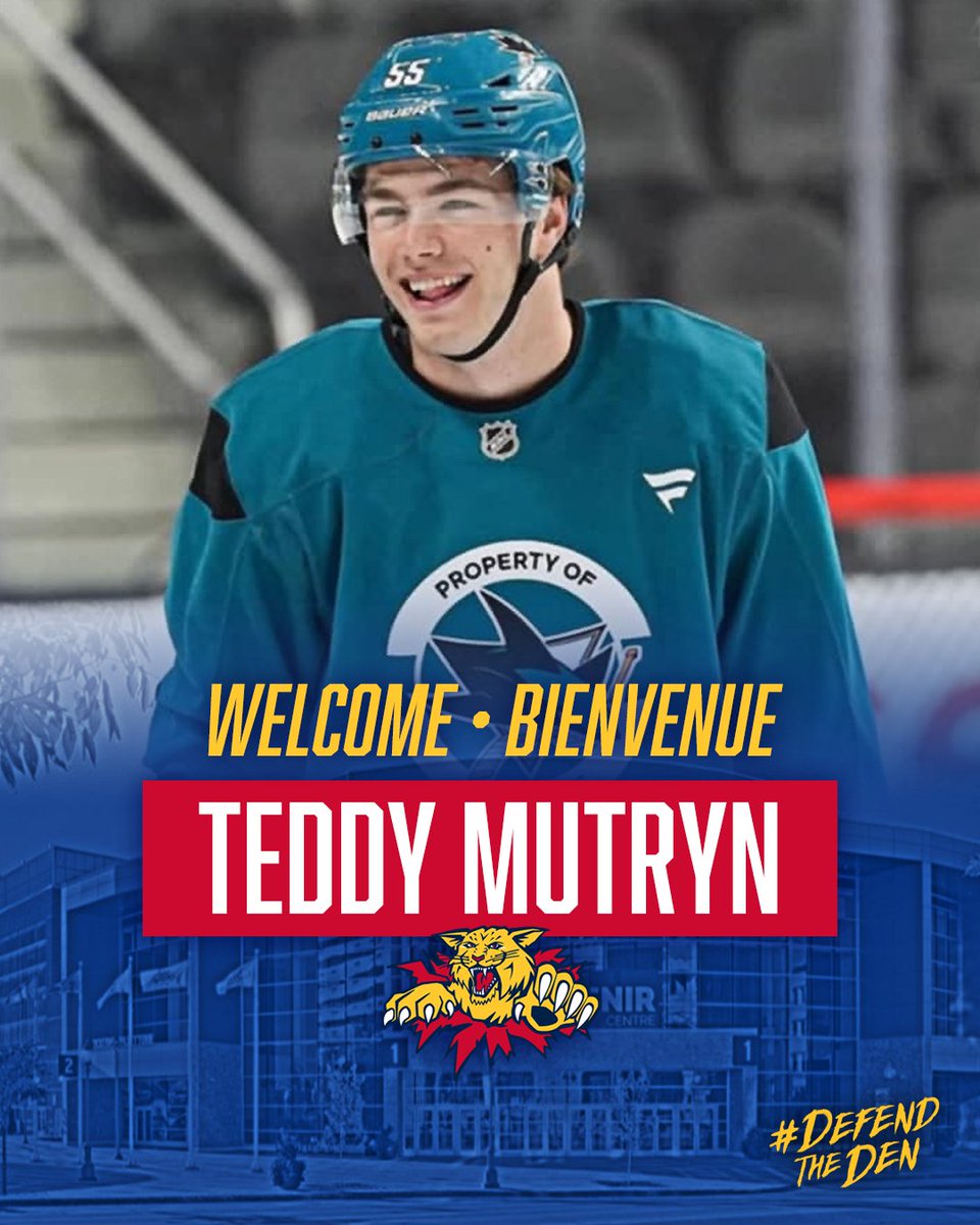 The defending QMJHL Champs continue to bolster their roster by acquiring Teddy Mutryn from the Foreurs. 

Mutryn was selected by San Jose in the 3rd round of the 25 NHL Draft and has significant international experience, representing the USA at the U17, U18 &amp; Jr. A level.