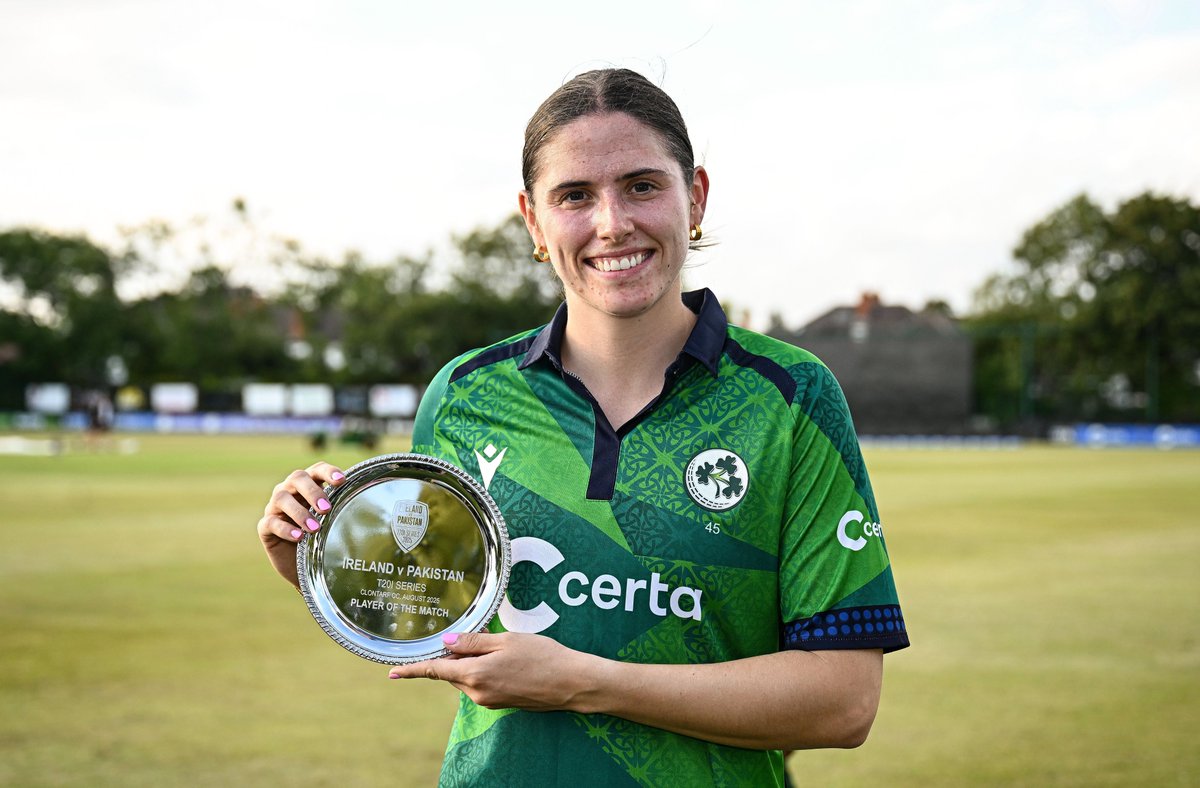 Should we properly excited about Ireland in T20s? 9 consecutive wins in the format thanks to Jane Maguire's last ball six. 

This after last ball wins over England last year, in Stormont and Clontarf. Something about home internationals...

Recap pod ⬇️

patreon.com/posts/is-it-ti…