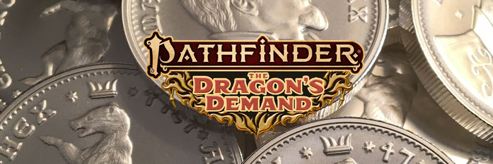 Coin shipping for #DragonsDemand starts in ~2 weeks!💰

📬Check your email from Pledge Manager re/shipping fees:
🇺🇸 US: $10 CAD (≤5 coins)|$20 CAD (6–16)
🌍Intl: $11.50 CAD (≤5)|$23 CAD (6–10)

Absalom Mint Set not included—gold die still in progress. Sign-up list coming soon!