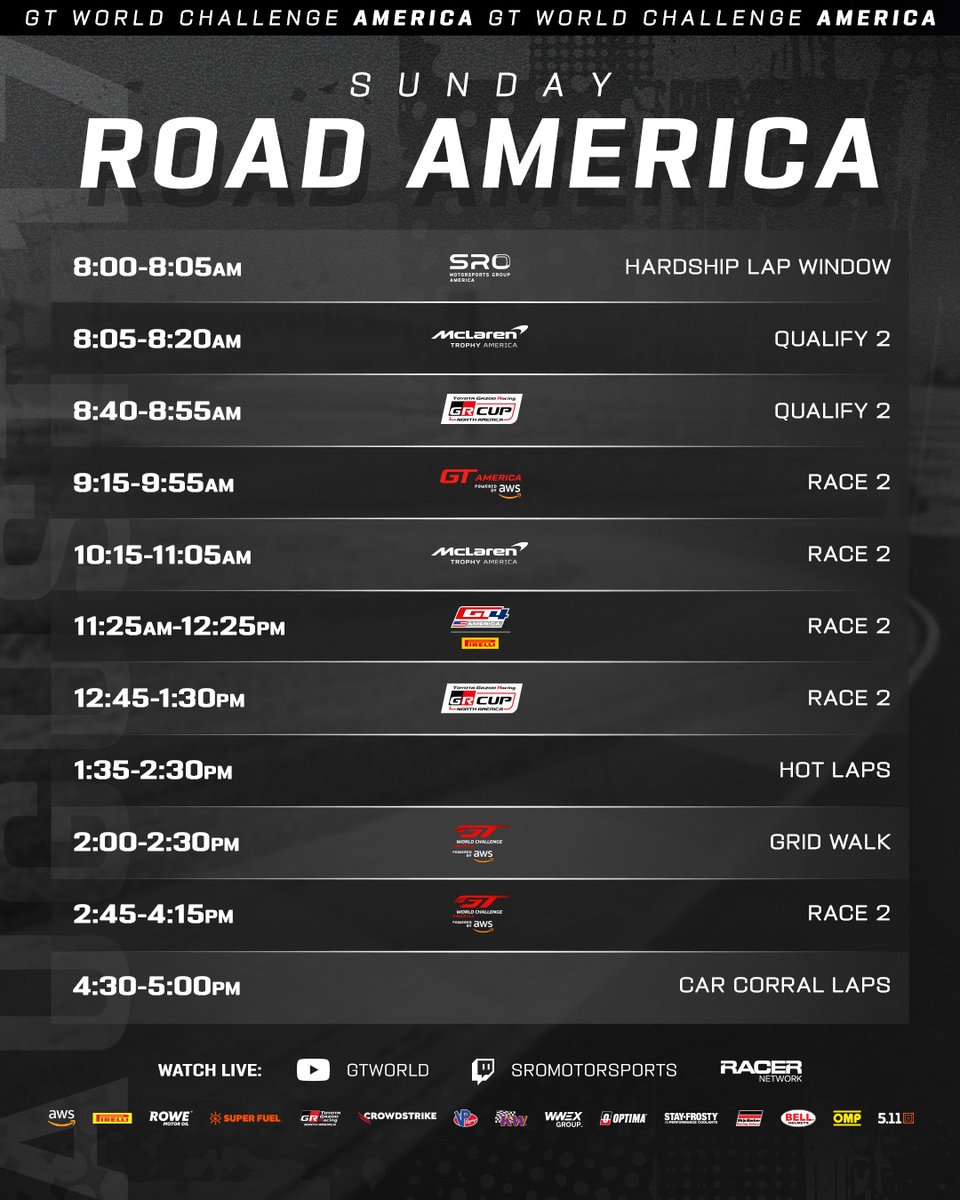 GT4America's tweet image. Let&apos;s end the weekend on a gouda note!

🔴 youtube.com/gtworld
🟣 twitch.tv/sromotorsports
⏱️ gt4-america.com/watch-live

#GTRoadAmerica #GT4America