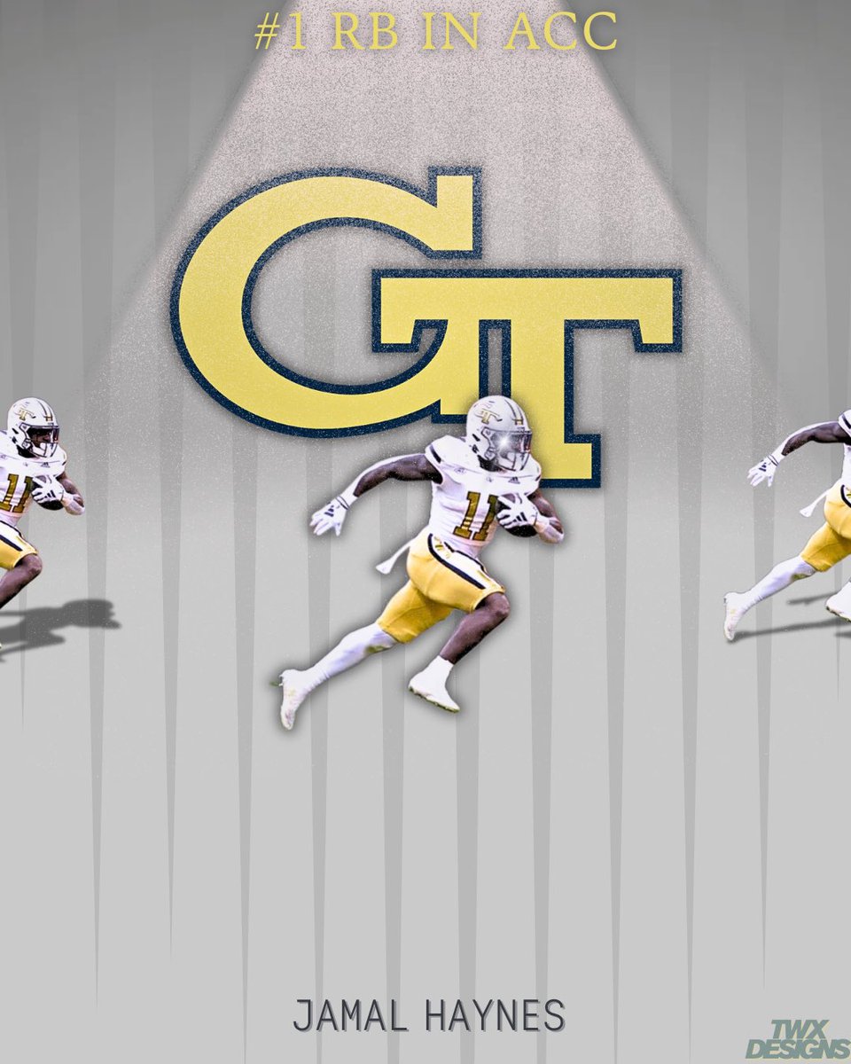 Art of Georgia Tech RB <a href="/Jamalhaynes16/">J ¹</a> Go Yellow Jackets🐝