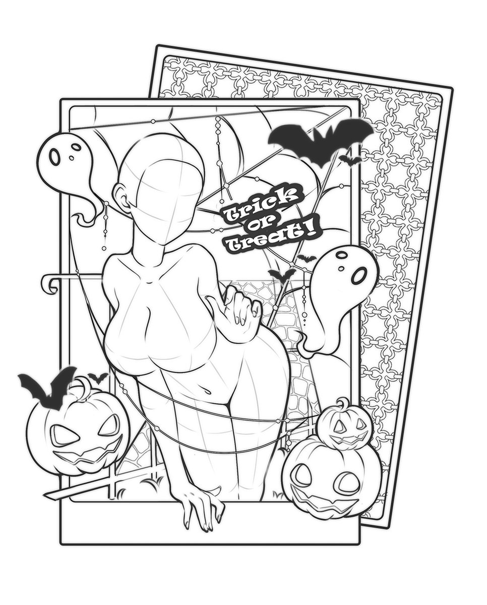 💜🧡Halloween YCH 🧡💜
This year I got ahead of the #spookymonth , so I've already opened the slots in vgen comms!

(Last year I did it with little time and was able to take a few orders, so if you were left wanting more last year, now's your chance!)

#YCH #Halloween2025
