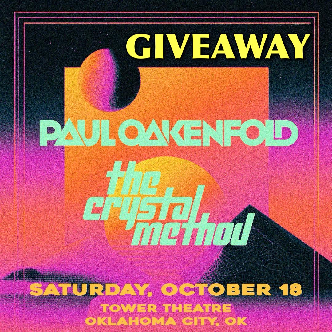 BastetPromotio1's tweet photo. 🔥 GIVEAWAY 🔥 we are giving one lucky winner TWO tickets to @pauloakenfold and @crystalmethod at Tower Theatre in OKC on October 18th!! 🎉 to enter, complete the following👇🏼
#BastetPromotions #TowerTheatreOKC #PaulOakenfold #TheCrystalMethod https://t.co/lnNxX17t11