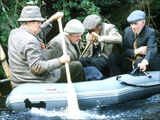 Rupert spots another migrant dinghy! 

Should have gone to spec savers