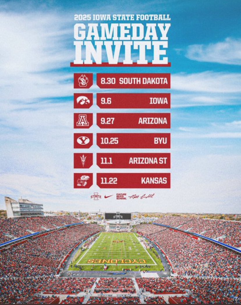 Thanks for the game day invite!! <a href="/CoachKelley52/">Dantrell Kelley</a> <a href="/CycloneFB/">Iowa State Football</a>