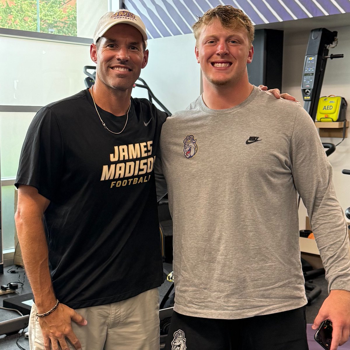 Dave Riggert (@daveriggert) on Twitter photo Listen to my conversation with James Madison TE Lacota Dippre as he joined me after practice on Friday.
Dippre has switched from defensive end to tight end at JMU after spending the last two seasons at Charlotte.
π bit.ly/4lh77kc
<a href="/JMUFootball/">JMU Football</a> | <a href="/DippreLacota/">Lacota Dippre</a> Listen to my conversation with James Madison TE Lacota Dippre as he joined me after practice on Friday.
Dippre has switched from defensive end to tight end at JMU after spending the last two seasons at Charlotte.
π bit.ly/4lh77kc
<a href="/JMUFootball/">JMU Football</a> | <a href="/DippreLacota/">Lacota Dippre</a>