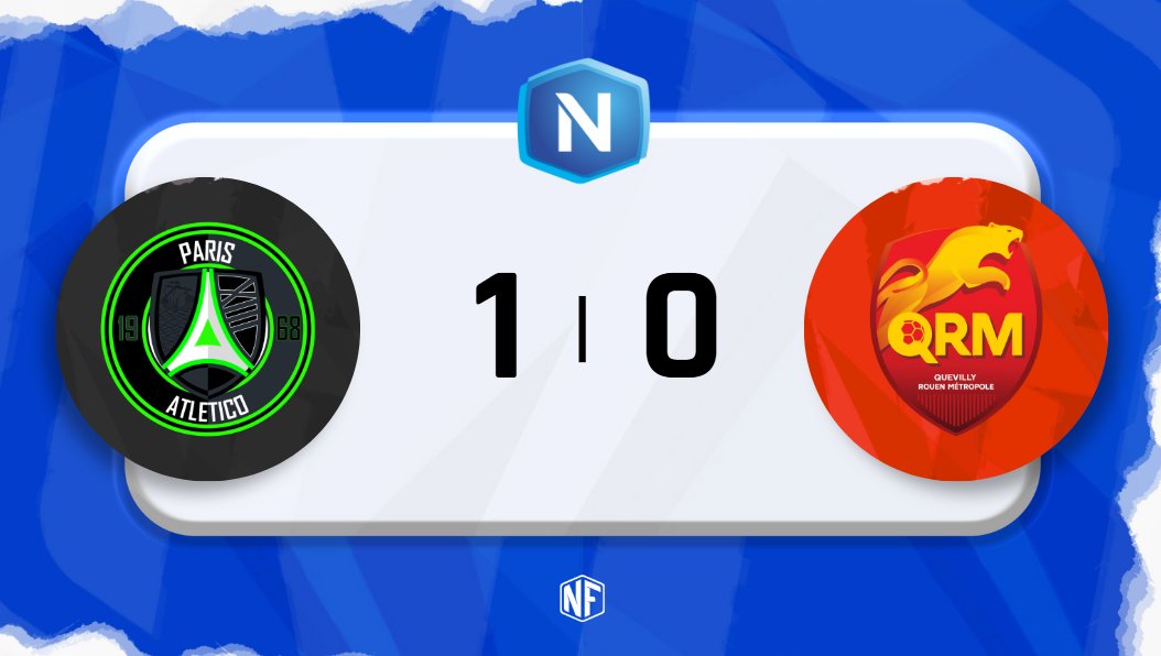 PARIS 13 S'IMPOSE FACE À QUEVILLY DANS CETTE PREMIÈRE JOURNÉE DE NATIONAL !

Les Normands peuvent remercier Kayne Bonnevie sans qui l'addition aurait pu être bien plus amère...

#P13AQRM 1-0